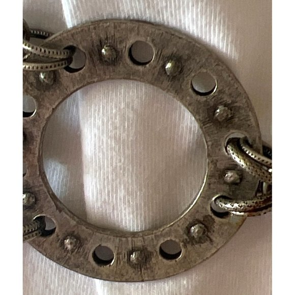Southwestern Metal And Ceramic Belt -- 48\